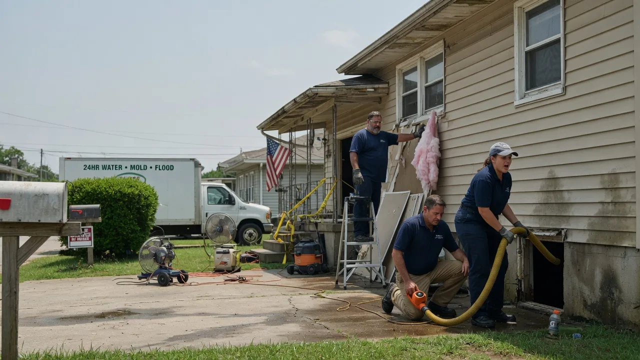 Water Damage Repair in North Salem, IN near me